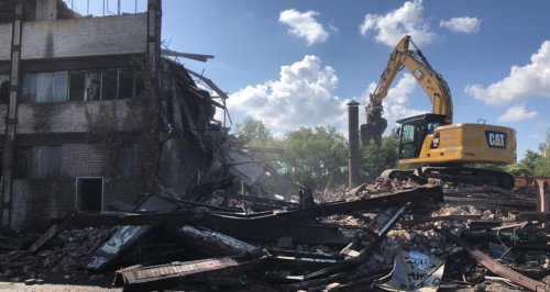 Komplett Abbruch Hüttengelände in Saarbrücken