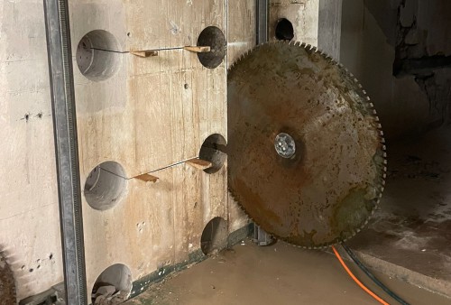 Diamantsägeblatt mit professioneller Schneidtechnik für präzise Kernbohrungen in Beton